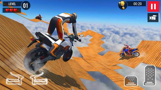 Bike Stunt Games 2019 - Gameplay image of android game