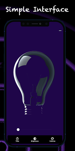 Purple Light - Image screenshot of android app