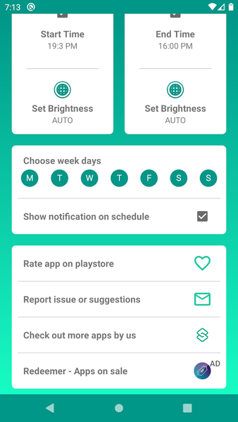 Brightness Control - Brightnes - Image screenshot of android app