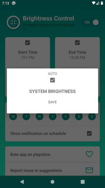 Brightness Control - Brightnes - Image screenshot of android app