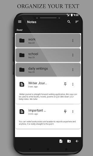 Writer Journal - Story,Note - Image screenshot of android app