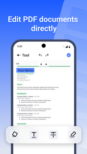 PDF Reader - PDF Editor - عکس برنامه موبایلی اندروید