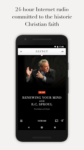 RefNet Christian Radio - Image screenshot of android app