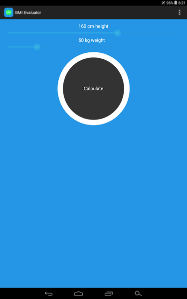 Body BMI Calculator - عکس برنامه موبایلی اندروید