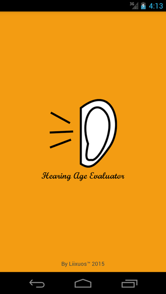 Hearing Age Evaluator - عکس برنامه موبایلی اندروید