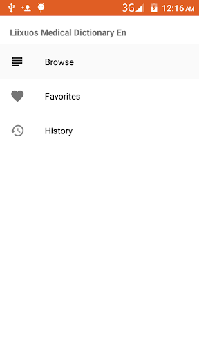 Liixuos Medical Dictionary En - عکس برنامه موبایلی اندروید
