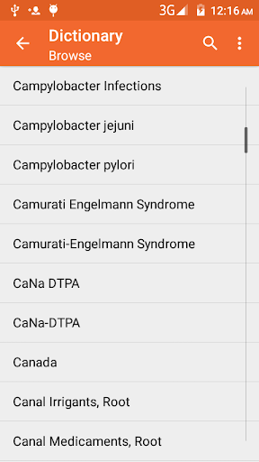 Liixuos Medical Dictionary En - Image screenshot of android app