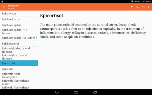 Liixuos Medical Dictionary En - عکس برنامه موبایلی اندروید