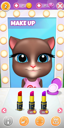 My Talking Cat Lily - Gameplay image of android game