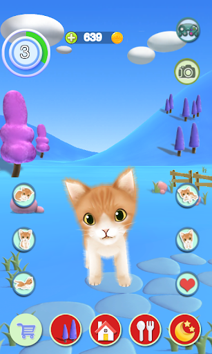 Talking Cat - Gameplay image of android game