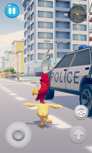 Talking Chick - Gameplay image of android game