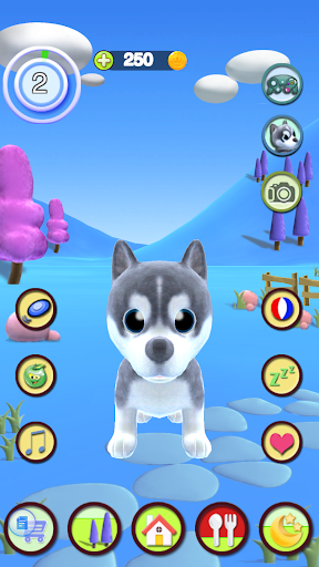 Talking Puppy - Gameplay image of android game