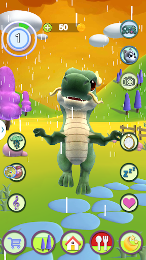 Talking Dragon - Gameplay image of android game
