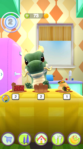 Talking Dragon - Gameplay image of android game