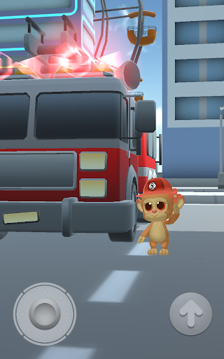Talking Monkey - Smart Buddy - Gameplay image of android game