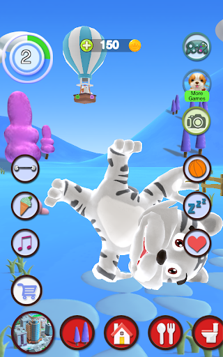 Talking Tiger - Gameplay image of android game