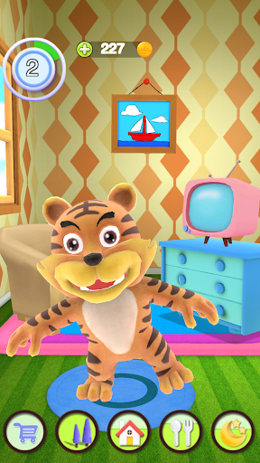 Talking Tiger - Gameplay image of android game