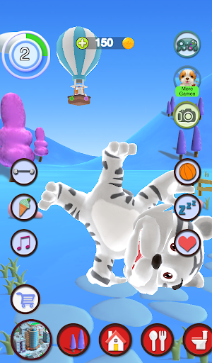 Talking Tiger - Gameplay image of android game
