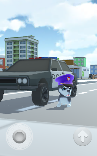 Talking Husky Dog - Gameplay image of android game