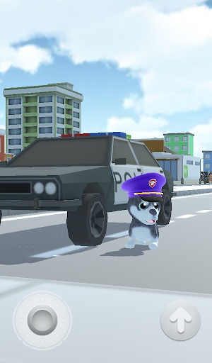 Talking Husky Dog - Gameplay image of android game