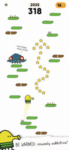 Doodle Jump 2 - Gameplay image of android game