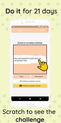 ۲۱ Days Challenge - عکس برنامه موبایلی اندروید