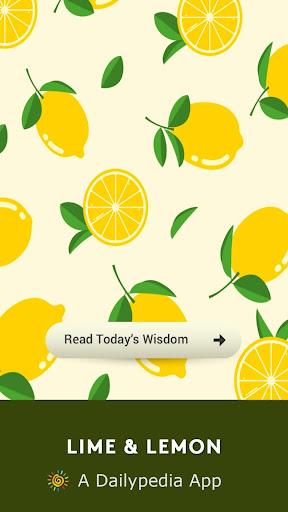 Lime & Lemon Daily - عکس برنامه موبایلی اندروید