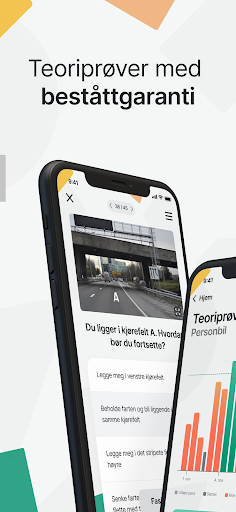 Teoritentamen - عکس برنامه موبایلی اندروید