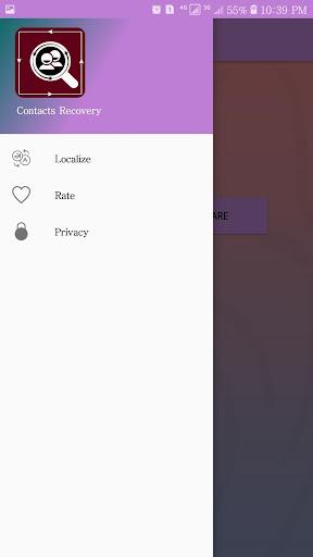 Restore Deleted Contacts - عکس برنامه موبایلی اندروید
