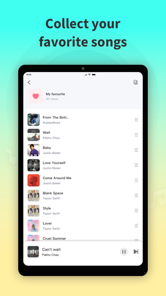 BeatPlayer - Music & MP۳ - عکس برنامه موبایلی اندروید