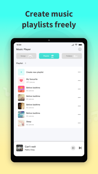 BeatPlayer - Music & MP۳ - عکس برنامه موبایلی اندروید