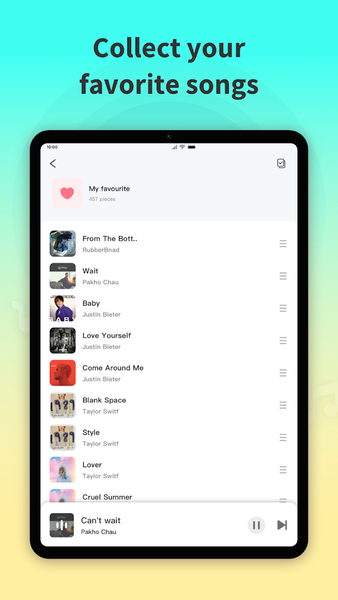 BeatPlayer - Music & MP۳ - عکس برنامه موبایلی اندروید
