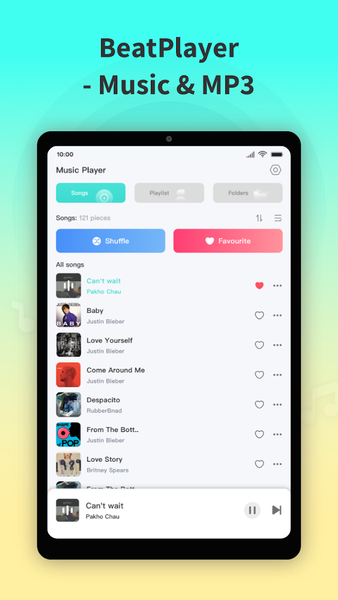 BeatPlayer - Music & MP۳ - عکس برنامه موبایلی اندروید