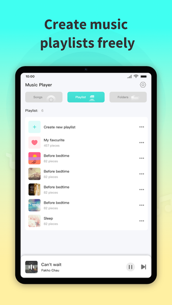 BeatPlayer - Music & MP۳ - عکس برنامه موبایلی اندروید