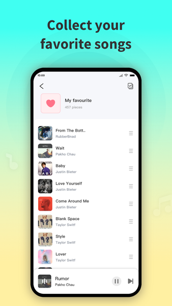 BeatPlayer - Music & MP۳ - عکس برنامه موبایلی اندروید