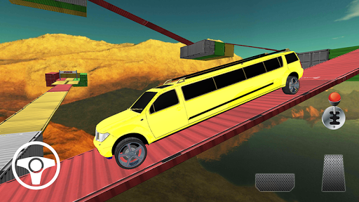 Limo Car Racing On Impossible Tracks - عکس بازی موبایلی اندروید