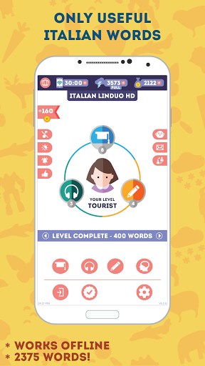 Italian for Beginners: LinDuo - Gameplay image of android game