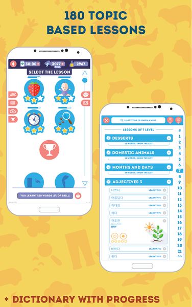 Korean for Beginners - Gameplay image of android game