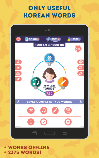 Korean for Beginners - Gameplay image of android game