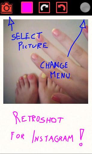 RetroShots for Instagram - عکس برنامه موبایلی اندروید