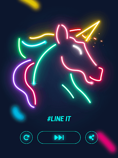 Brain it: 3D Picture by Line - Gameplay image of android game
