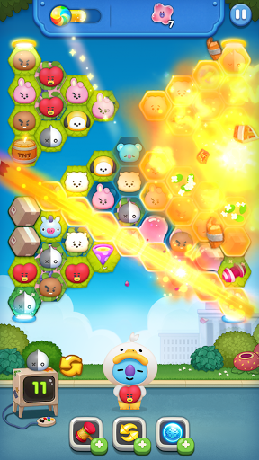 LINE HELLO BT21 Season 2 BTS - Gameplay image of android game