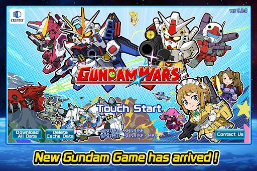 LINE: Gundam Wars - Gameplay image of android game