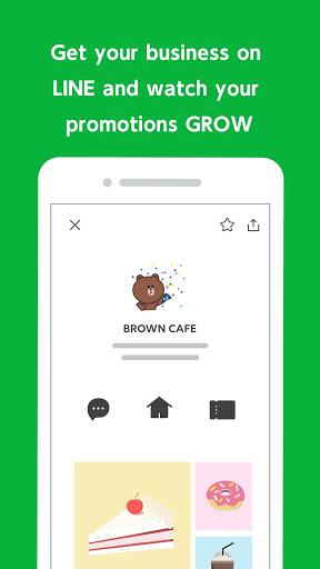 LINE Official Account - Image screenshot of android app