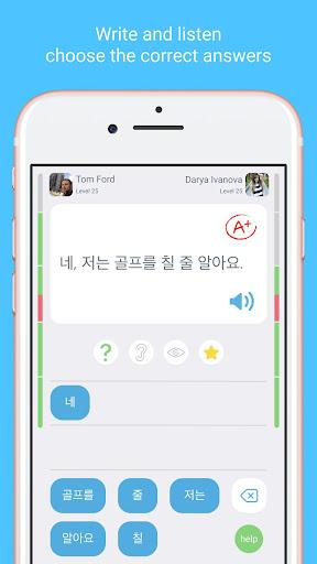 Learn Korean with LinGo Play - Image screenshot of android app