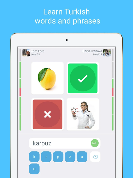 Learn Turkish with LinGo Play - عکس برنامه موبایلی اندروید