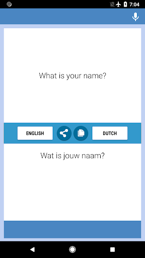 English-Dutch Translator - Image screenshot of android app