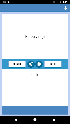 French-Dutch Translator - Image screenshot of android app