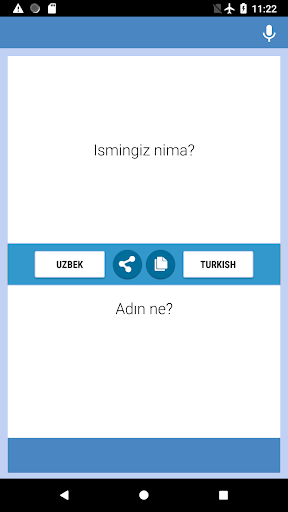 Uzbek Turkish Translator - عکس برنامه موبایلی اندروید