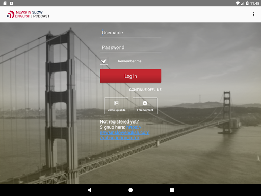 News in Slow English - عکس برنامه موبایلی اندروید